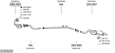 BOSAL SYS05239