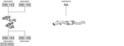 BOSAL SYS13522
