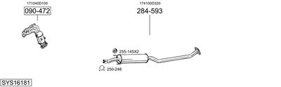 BOSAL SYS16181
