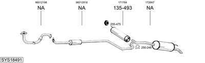 BOSAL SYS18491