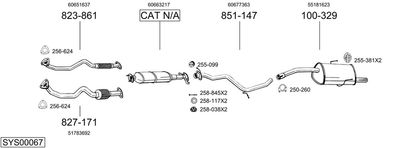 BOSAL SYS00067