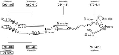 BOSAL SYS03714