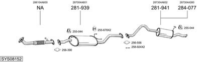 BOSAL SYS08152