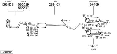 BOSAL SYS16941