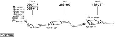 BOSAL SYS12762
