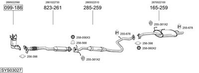 BOSAL SYS03027