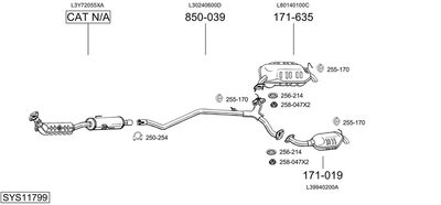 BOSAL SYS11799