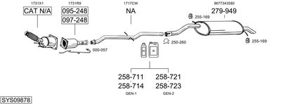BOSAL SYS09878