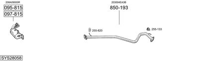 BOSAL SYS28058