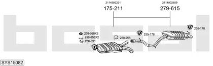 BOSAL SYS15082