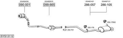 BOSAL SYS13112