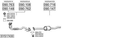 BOSAL SYS17430