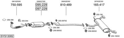 BOSAL SYS13082