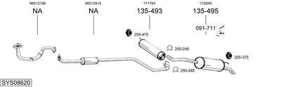 BOSAL SYS08620