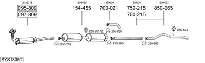 BOSAL SYS13050