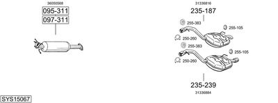 BOSAL SYS15067