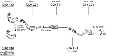 BOSAL SYS05777