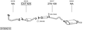 BOSAL SYS04210 BOSAL SYS04210