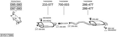 BOSAL SYS17395