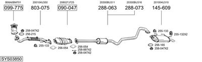 BOSAL SYS03850