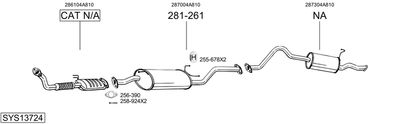 BOSAL SYS13724