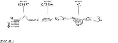 BOSAL SYS01681