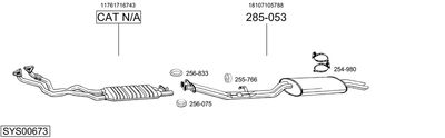 BOSAL SYS00673