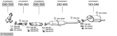 BOSAL SYS02929
