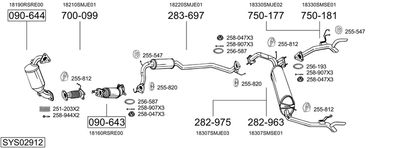 BOSAL SYS02912
