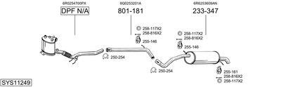 BOSAL SYS11249