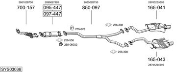 BOSAL SYS03036