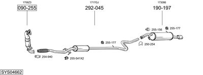 BOSAL SYS04662