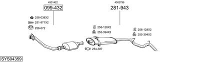 BOSAL SYS04359