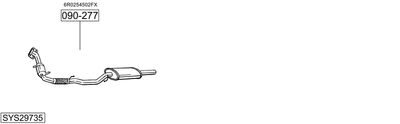 BOSAL SYS29735 BOSAL SYS29735