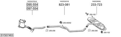 BOSAL SYS07483 BOSAL SYS07483