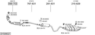 BOSAL SYS06027