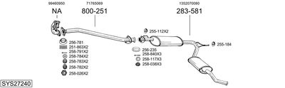 BOSAL SYS27240