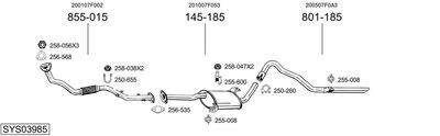 BOSAL SYS03985 BOSAL SYS03985