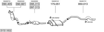 BOSAL SYS11832