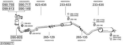 BOSAL SYS06277