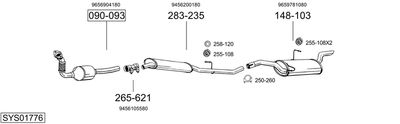 BOSAL SYS01776