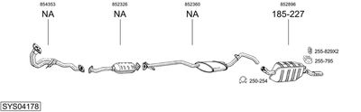 BOSAL SYS04178 BOSAL SYS04178