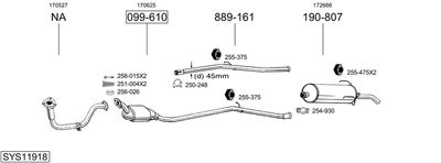 BOSAL SYS11918