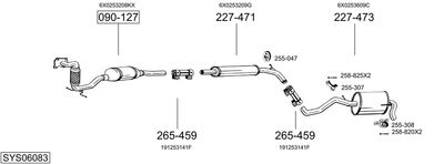 BOSAL SYS06083