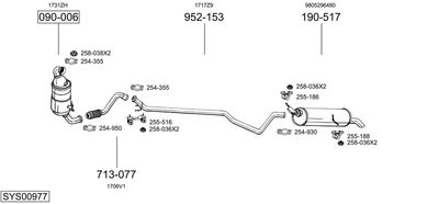 BOSAL SYS00977