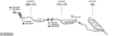 BOSAL SYS20204