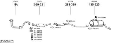 BOSAL SYS05117