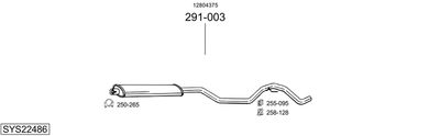 BOSAL SYS22486