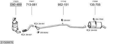 BOSAL SYS00878