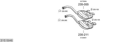 BOSAL SYS15049